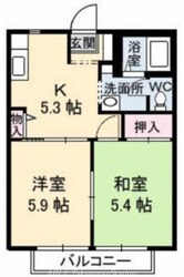 エクセルメゾン　Ｅ棟の物件間取画像